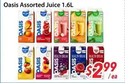 Bestco Food Mart Oasis Assorted Juice offer