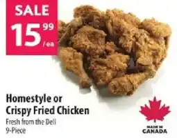 Co-op Homestyle or Crispy Fried Chicken offer