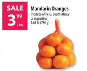 Co-op Mandarin Oranges offer