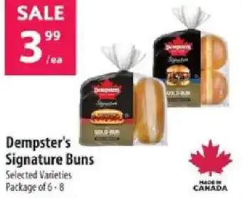 Co-op Dempster's Signature Buns offer