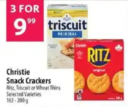 Co-op Christie Snack Crackers Ritz, Triscuit or Wheat Thins offer