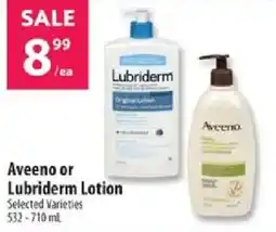 Co-op Aveeno or Lubriderm Lotion offer