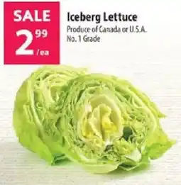 Co-op Iceberg Lettuce offer