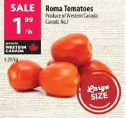 Co-op Roma Tomatoes offer