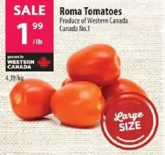 Co-op Roma Tomatoes offer