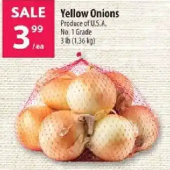 Co-op Yellow Onions offer