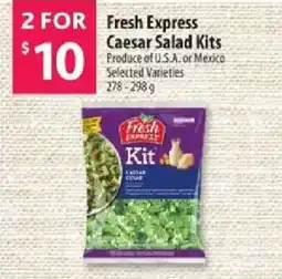 Co-op Fresh Express Caesar Salad Kits offer