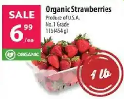 Co-op Organic Strawberries offer