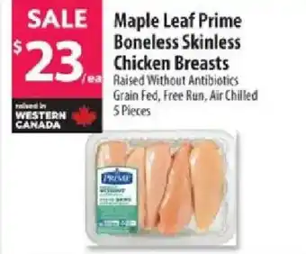 Co-op Maple Leaf Prime Boneless Skinless Chicken Breasts offer