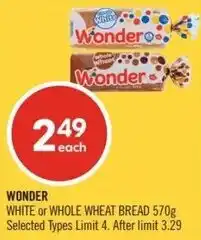 Shoppers Drug Mart Wonder offer