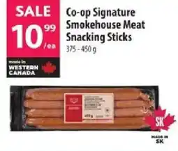 Co-op Co-op Signature Smokehouse Meat Snacking Sticks offer