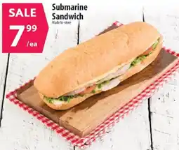 Co-op Submarine Sandwich offer