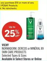 Shoppers Drug Mart Vichy offer