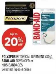 Shoppers Drug Mart Polysporin or band-aid offer