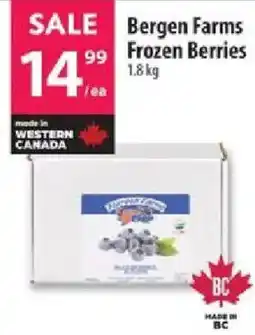 Co-op Bergen Farms Frozen Berries offer