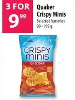 Co-op Quaker Crispy Minis offer