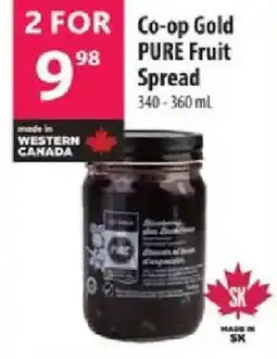 Co-op Co-op Gold Pure Fruit Spread offer