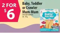 Co-op Baby, Toddler or Crawler Mum-Mum offer