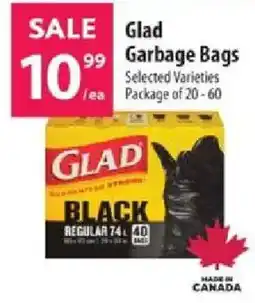 Co-op Glad Garbage Bags offer