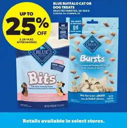 Real Canadian Superstore Blue Buffalo Cat or Dog Treats offer