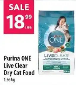 Co-op Purina One Live Clear Dry Cat Food offer