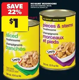 Real Canadian Superstore No Name Mushrooms offer