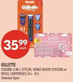 Shoppers Drug Mart Gillette or Venus offer