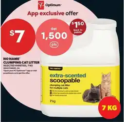 Real Canadian Superstore No Nmae clumping Cat Litter offer