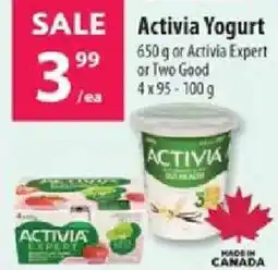 Co-op Activia Yogurt or Activia Expert or Two Good offer