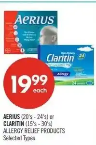 Shoppers Drug Mart Aprius or Claritin offer