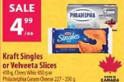 Co-op Kraft Singles or Velveeta Slices offer