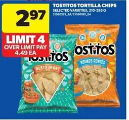 Real Canadian Superstore Tostitos Tortilla Chips offer