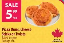 Co-op Pizza Buns, Cheese Sticks or Twists offer
