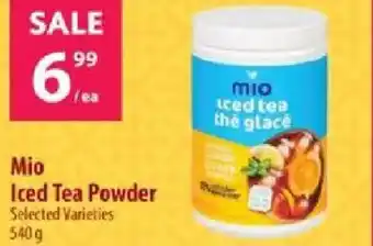 Co-op Mio Iced Tea Powder offer