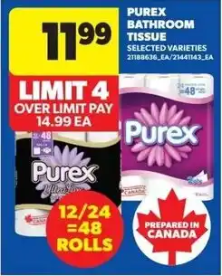 Real Canadian Superstore Purex Bathroom Tissue offer