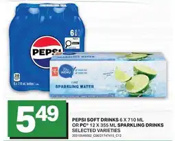 Freshmart Pepsi soft drinks or pc, sparkling drinks offer