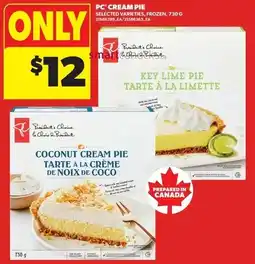 Real Canadian Superstore PC Cream Pie offer