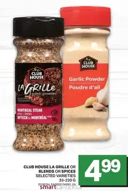 Freshmart Club house la grille or blends or spices offer