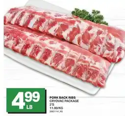 Freshmart Pork back ribs offer