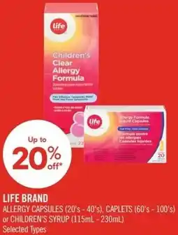 Shoppers Drug Mart Life brand offer