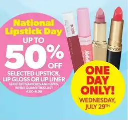 Real Canadian Superstore National Lipstick Day offer