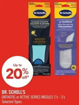 Shoppers Drug Mart Dr. Scholl's offer