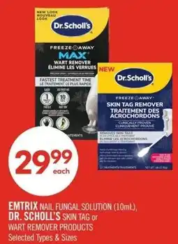 Shoppers Drug Mart Emtrix or dr. scholl's offer