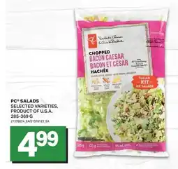 Freshmart Pc salads offer