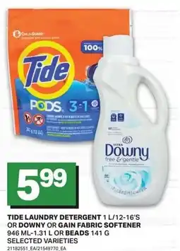 Freshmart Tide laundry detergent or downy or gain fabric softener offer