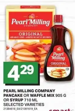 Freshmart Pearl milling company pancake or waffle mix or syrup offer