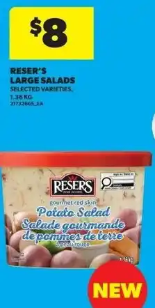 Real Canadian Superstore Reser's Large Salads offer