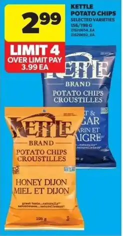 Real Canadian Superstore Kettle Potato Chips offer