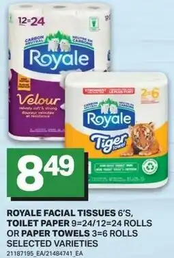 Freshmart Royale facial tissues, toilet paper offer