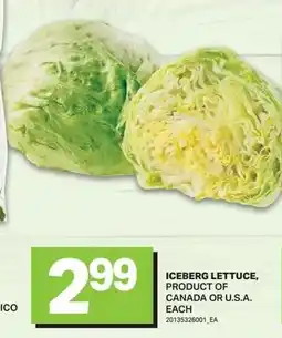 Freshmart Iceberg lettuce offer